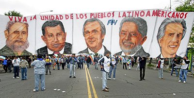 Marcha conocida como la “Cumbre de las gentes” en contra de la IV Cumbre de las Américas  y el ALCA en 2005